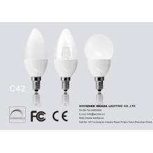 Dimmable Candle Light Bulb in 2.5W/4.5W with E26/E27